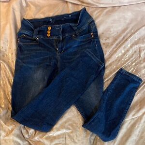 Wallflower High Rise Blue Jeans Classic Denim